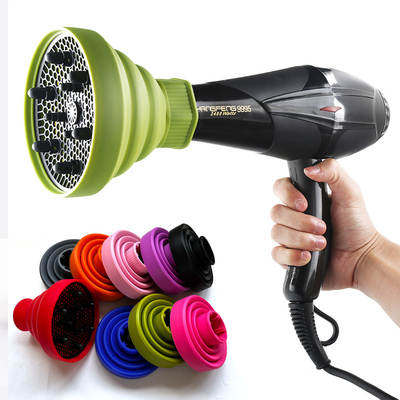 Meiye Premium Hair Dryer Dragon Roll Silicone Wind Cover Curly Hair Large Interface Telescopic Drying Dryer Hair Dryer Drying Cover