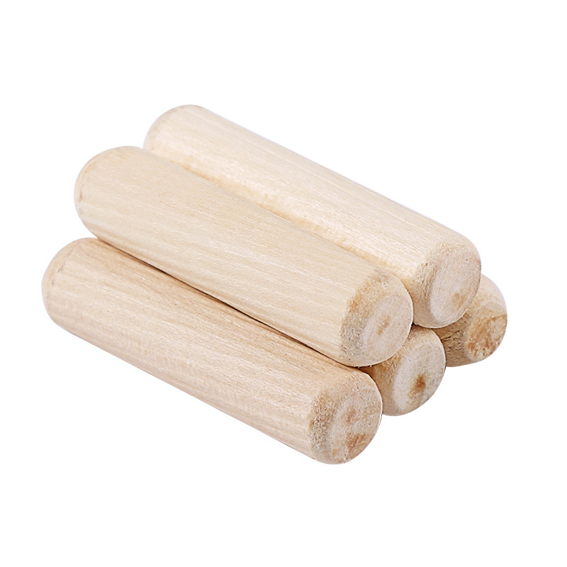 Round wooden stopper, wooden nail, wooden tenon, twill wedge, wooden stick, wooden bolt, wardrobe, cabinet connector, round wooden pin
