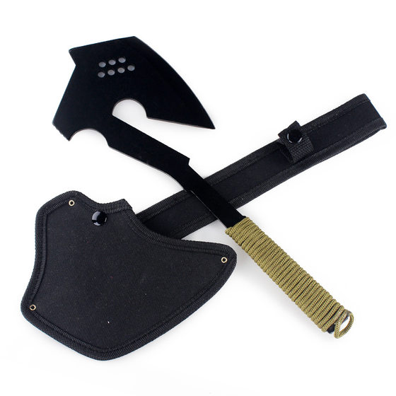 Outdoor Multifunctional Axe Camping Tactical Axe Knife Mountain Cutting Wood Cutting Fire Axe Car Camping Woodwork Axe
