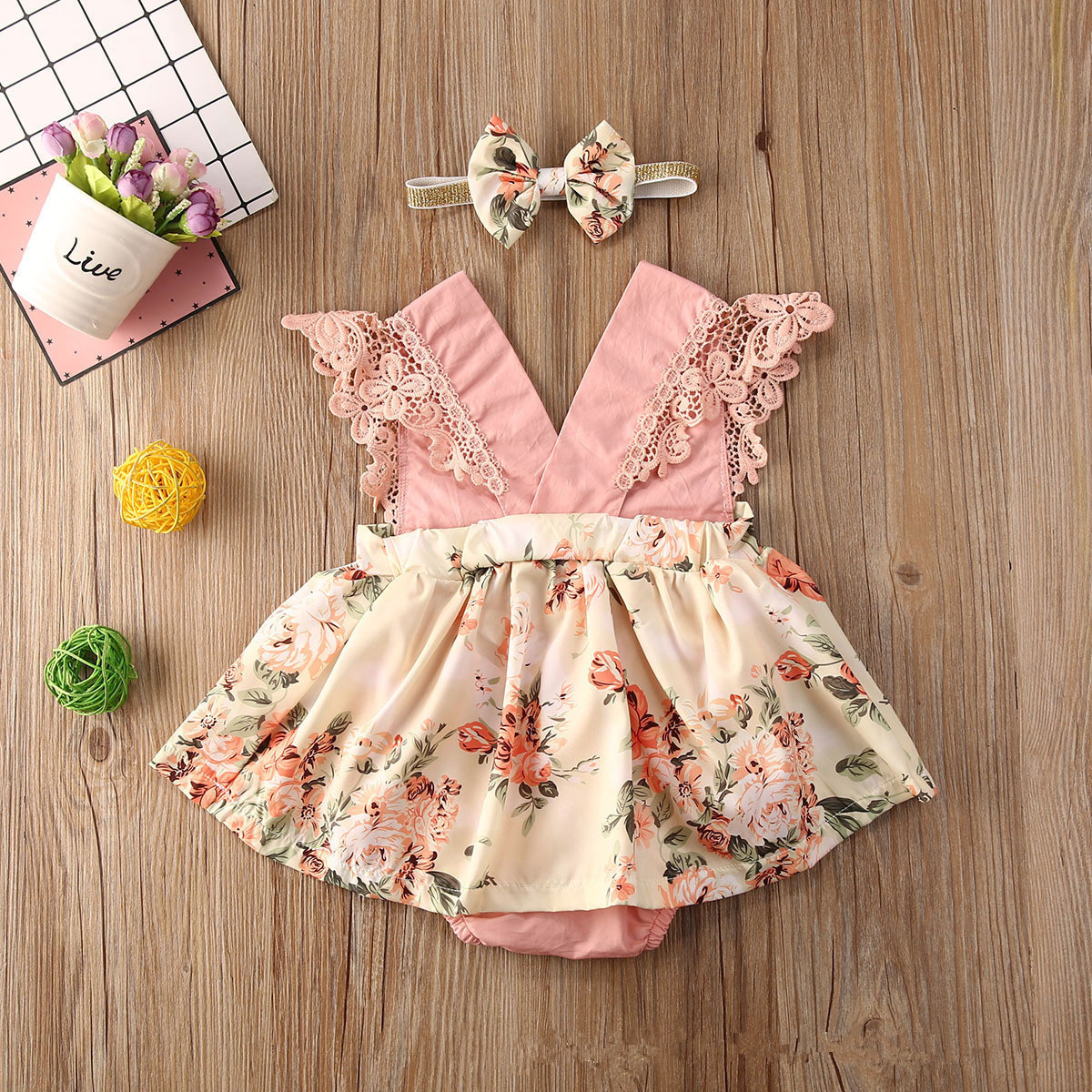 Baby girl's dress summer princess dress triangle romper cute western style short sleeve sheath skirt baby dress