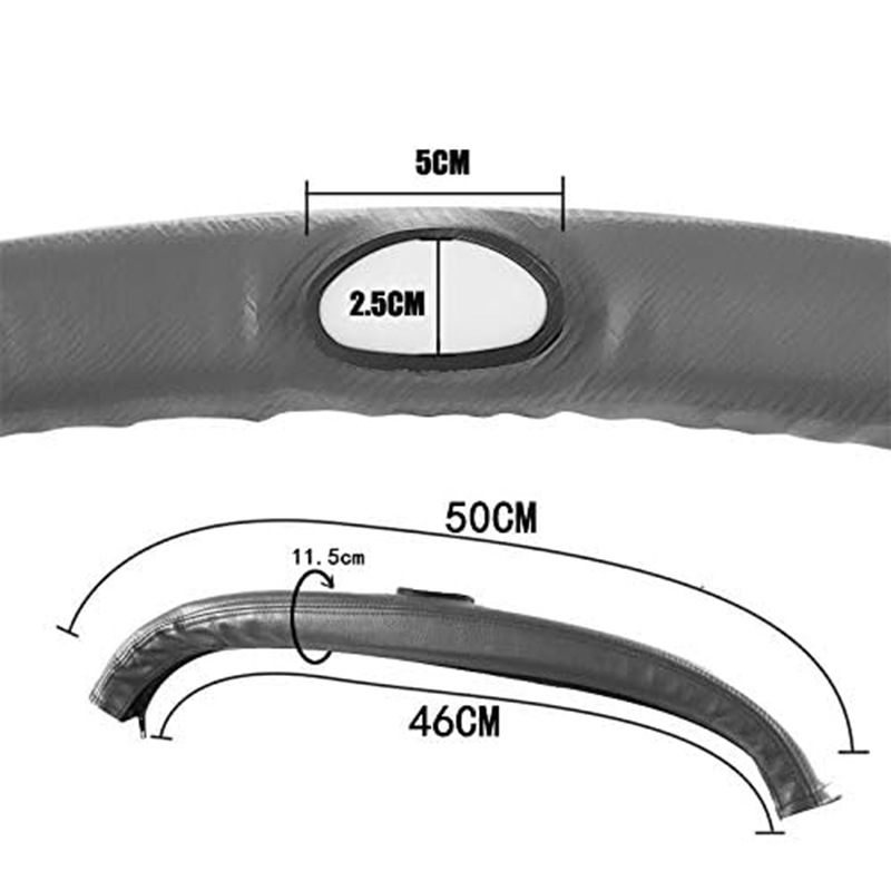 Four-in-one stroller special push handle leather case compatible with Doona stroller and car seat detachable