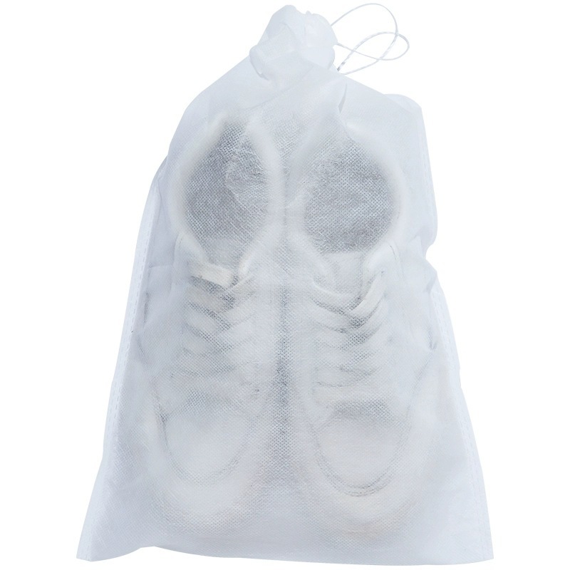 Drying shoes anti-yellow bag disposable non-woven shoes storage bag small white shoes dustproof drying shoe cover drying shoe cover shoe washing bag