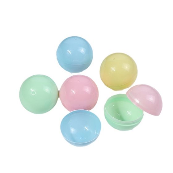 Factory Wholesale 28mm -120mm Gashapon Clear Gashapon Ball Colored Gashapon Toy Gift Ball Plastic Ball