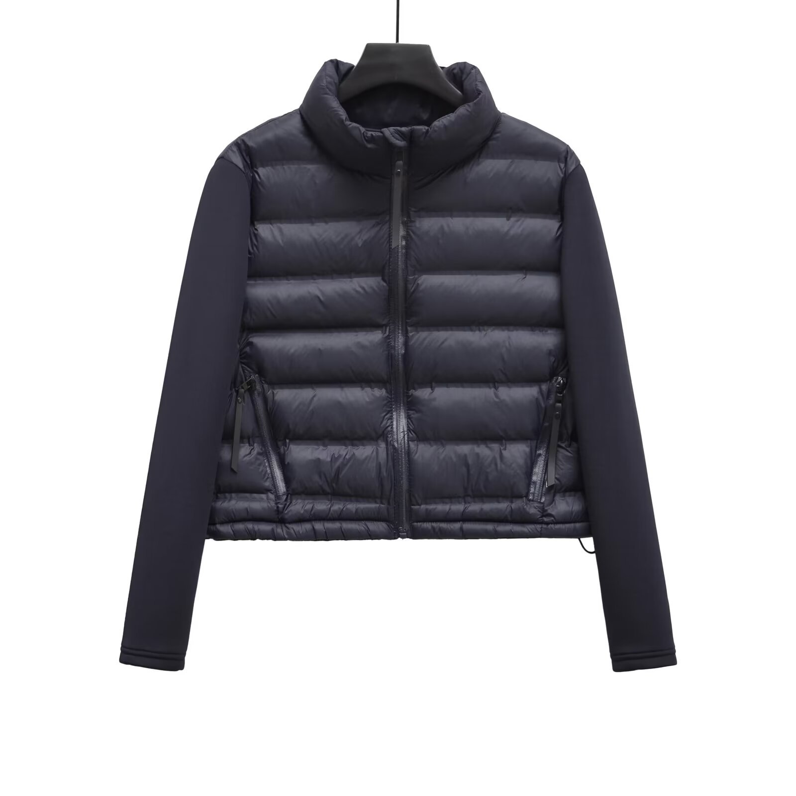 Fall 2023 new women's clothing urban casual sleeve stitching cotton coat