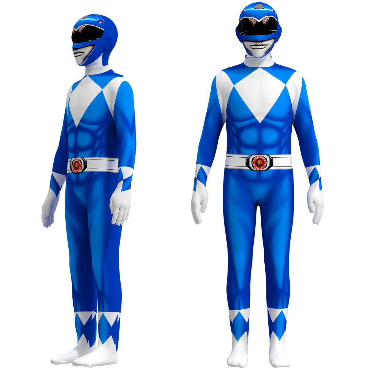 Dinosaur team overlord Dragon King White Tiger joint cos jumpsuit children's clothes cosplay all-inclusive tights