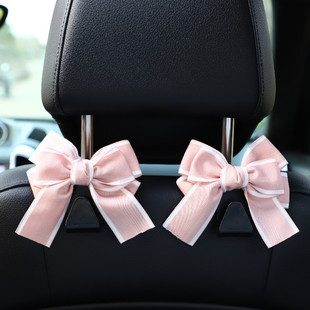 Car Hook New Bow Car Multi-function Storage Chair Back Hook Internet Celebrous Creative Women's Interior Supplies