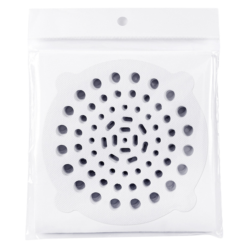 Disposable Household Floor Drain Sink Sewer Filter Screen Sink Sticker Toilet Anti-Hair Bathroom Anti-Blocking