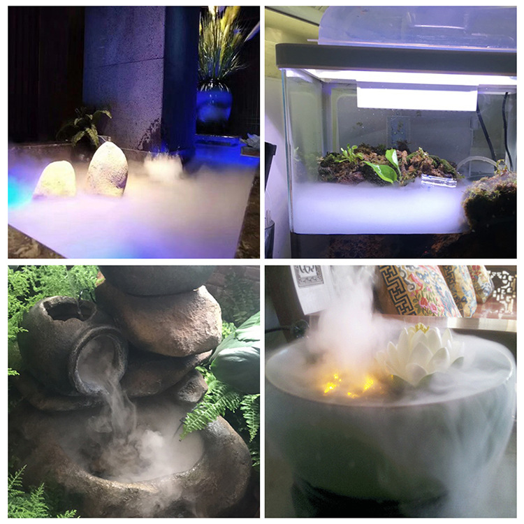 Single head ultrasonic atomizer fish tank rockery bonsai spray head large fog humidifier landscaping spray atomization head