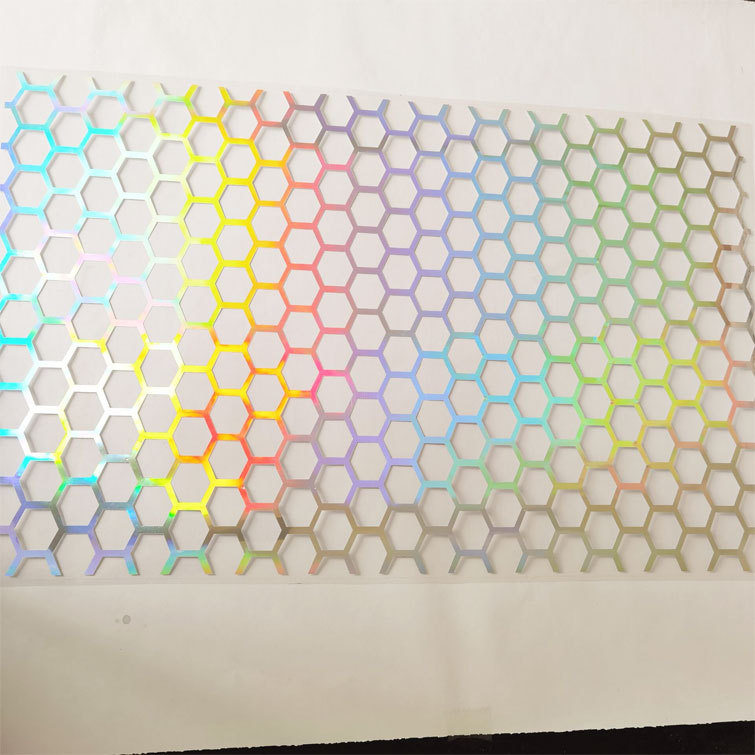Car sticker honeycomb rear tail light decorative sticker creative stockings tail light sticker reflective material manufacturing sticker