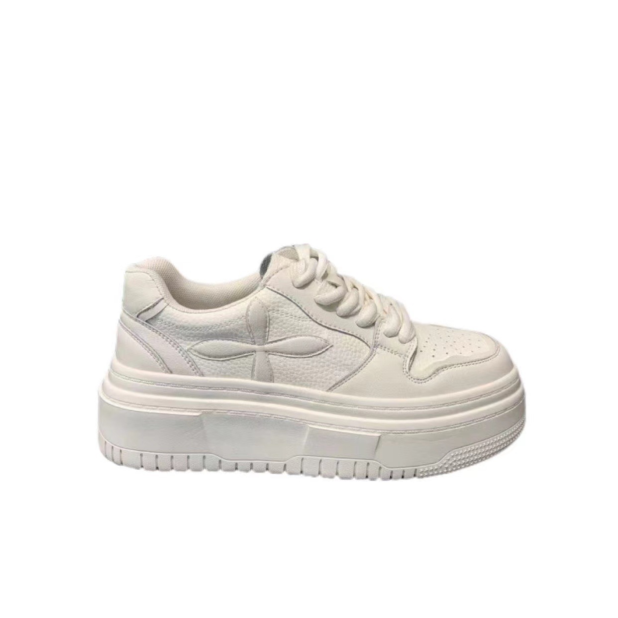 National Trendy Thick-soled White Shoes Children's 2023 Summer New Korean-style ins Trendy All-match Casual Student Skate Shoes