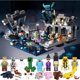 Compatible with Lego building block Organ Cave my world dark battle village boy puzzle assembly birthday gift