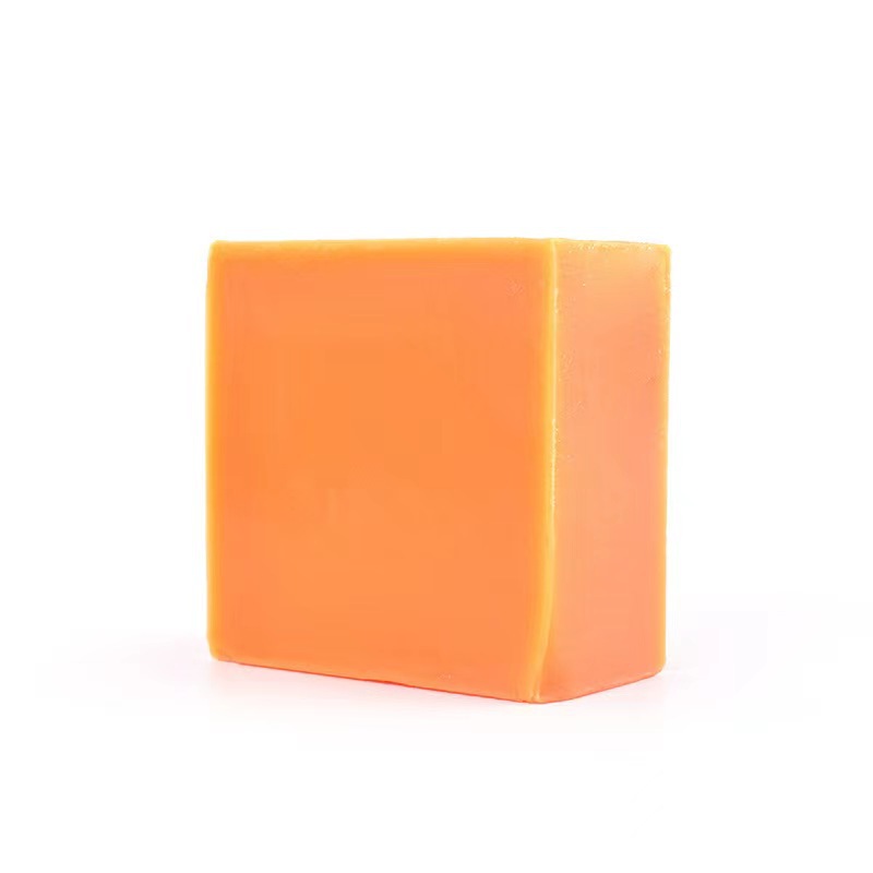 Turmeric Soap Essential Oil Handmade Soap Hot Sale Cleansing Bath Turmeric Soap Chinese English Ginger Small Batch Wholesale Soap