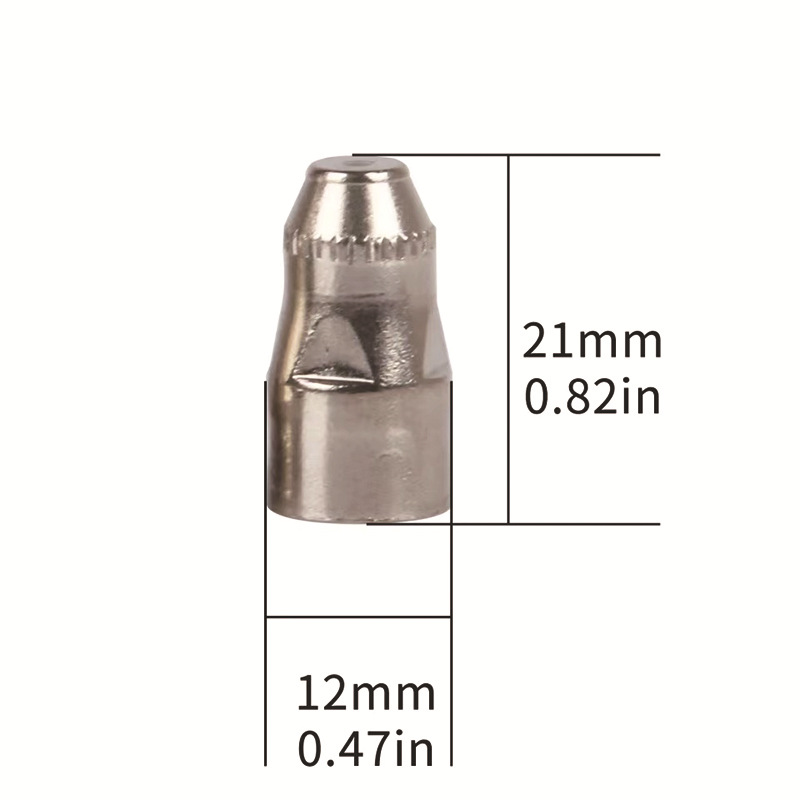 P80 plasma cutting gun electrode nozzle LGK100 cutting nozzle 1.5 P80 plasma cutting gun nozzle 45PCs