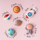 Resin ornaments astronaut six-piece set