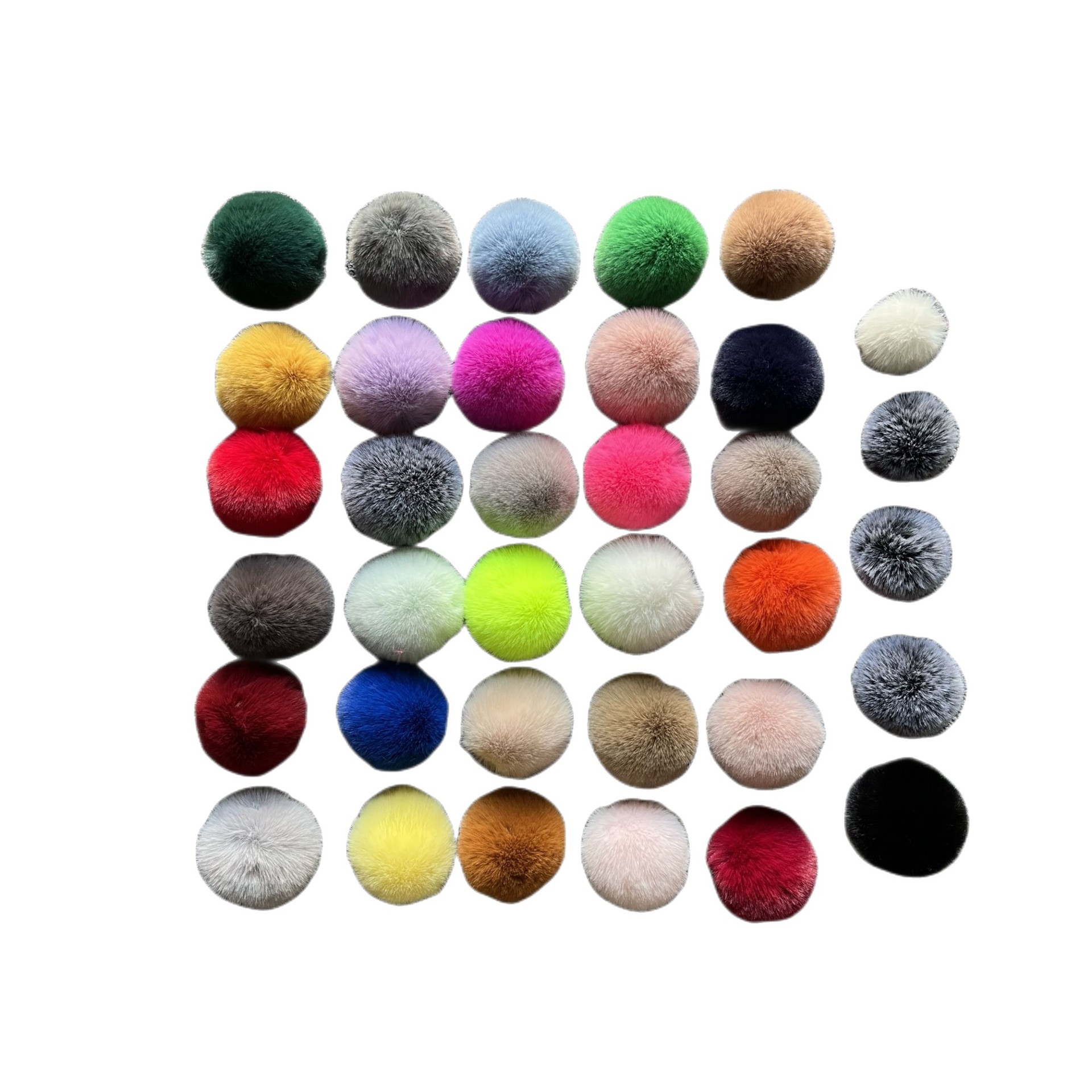 imitation rabbit fur ball artificial wool plush diy handmade jewelry wool ball clothing hat shoe accessories hair accessories accessories