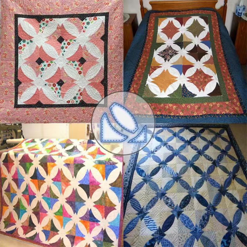 Victor's Bouquet Quilt Template Set Victor's Bouquet Quilt Template