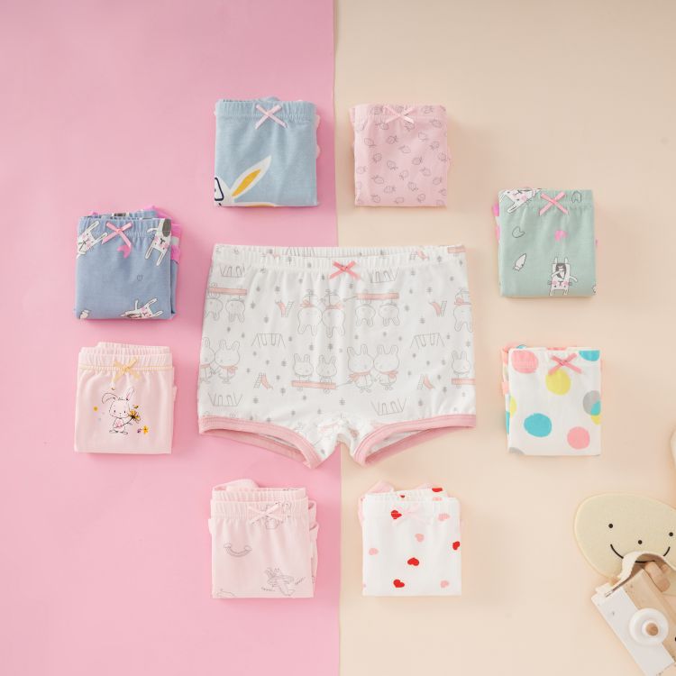 Girls underwear children's underwear new baby rabbit girls boxers wholesale