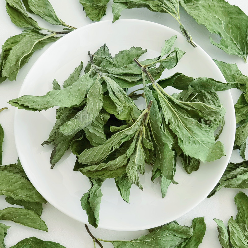 Wholesale mint leaf mint tea base direct supply new products listed mint leaf granular tea herbal tea