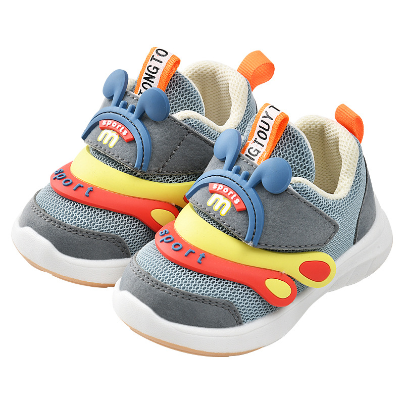 Children's shoes spring and autumn 01-3 year old girl's breathable soft bottom baby shoes baby shoes boy's functional shoes toddler shoes