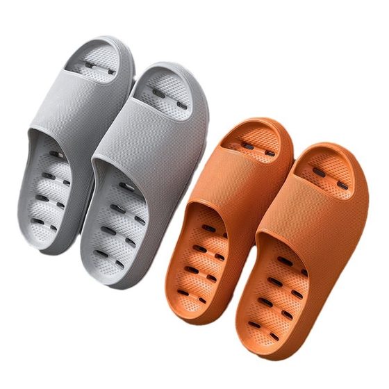 Outwear Home Wear-resistant High-end Internet-famous Summer Slippers One-word 2024 Women's Sandals Men's Explosive New Sandals Non-slip