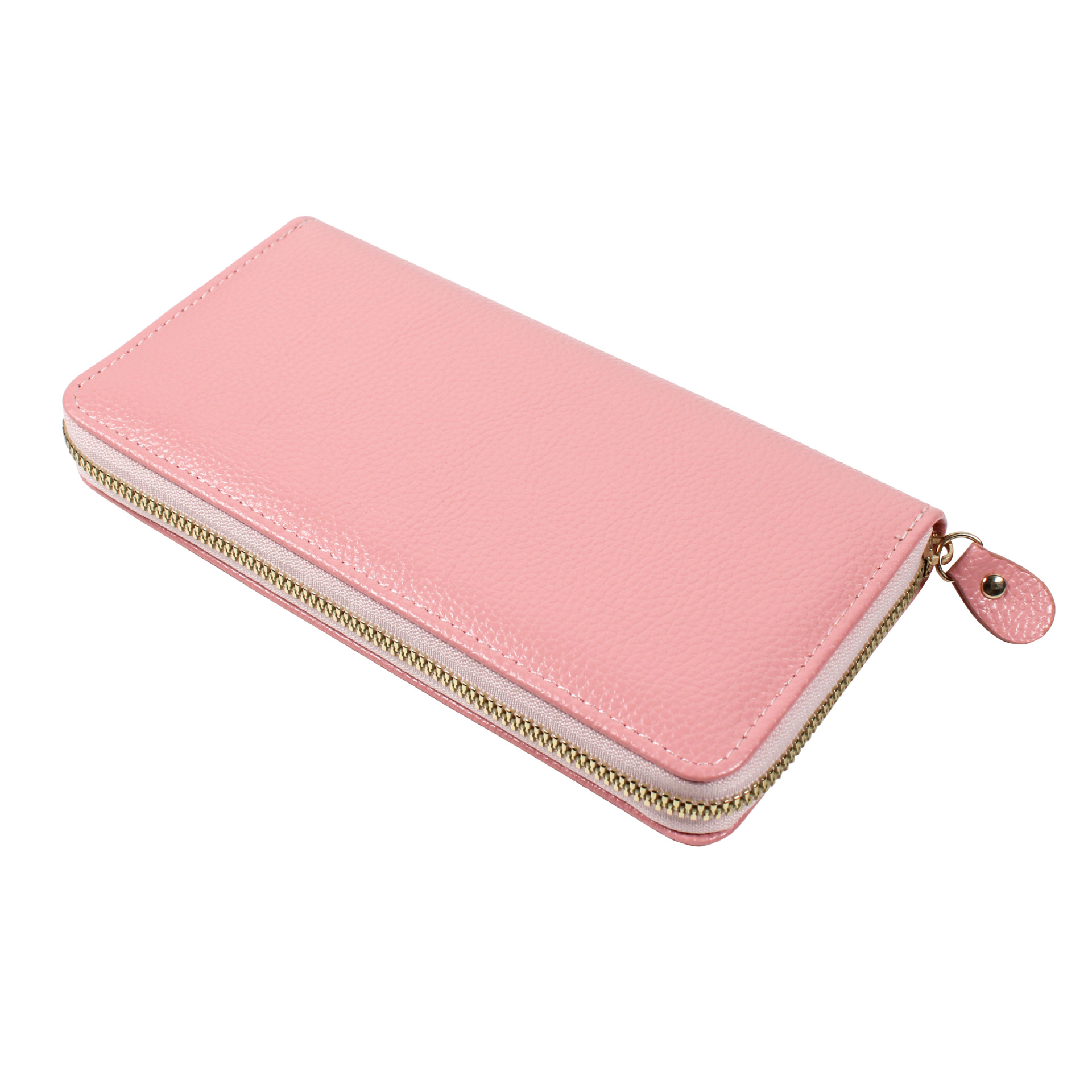 New Women's Long Zipper Wallet Large Capacity Multi-card Litchi Pattern Clutch Simple All-match Women's Coin Wallet