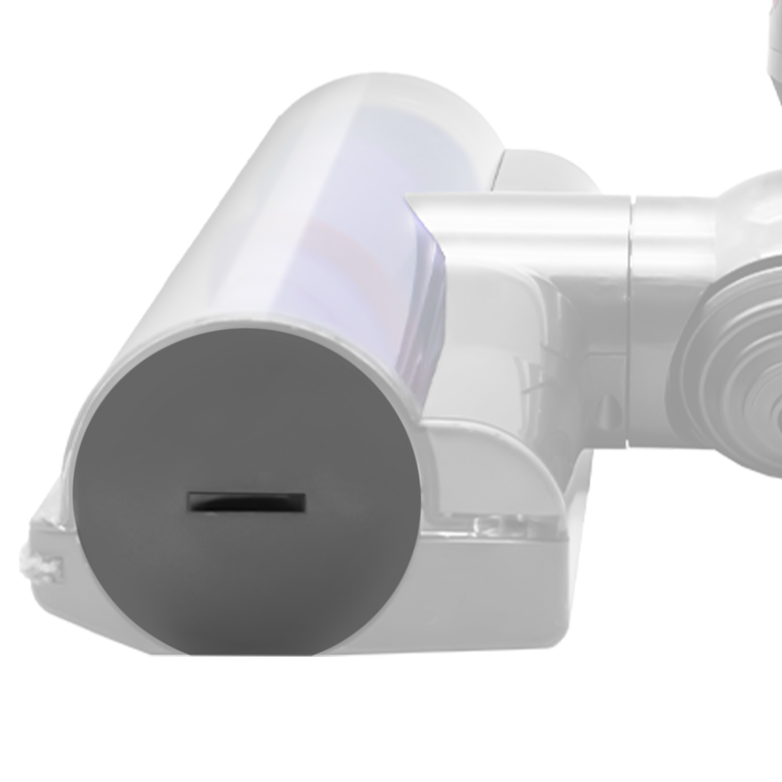 Подходит для аксессуаров пылесоса Dyson V7/V8/V10/V11/V15 с прямым приводом синяя трубка мягкая бархатная присоска Боковая Крышка Ремонт