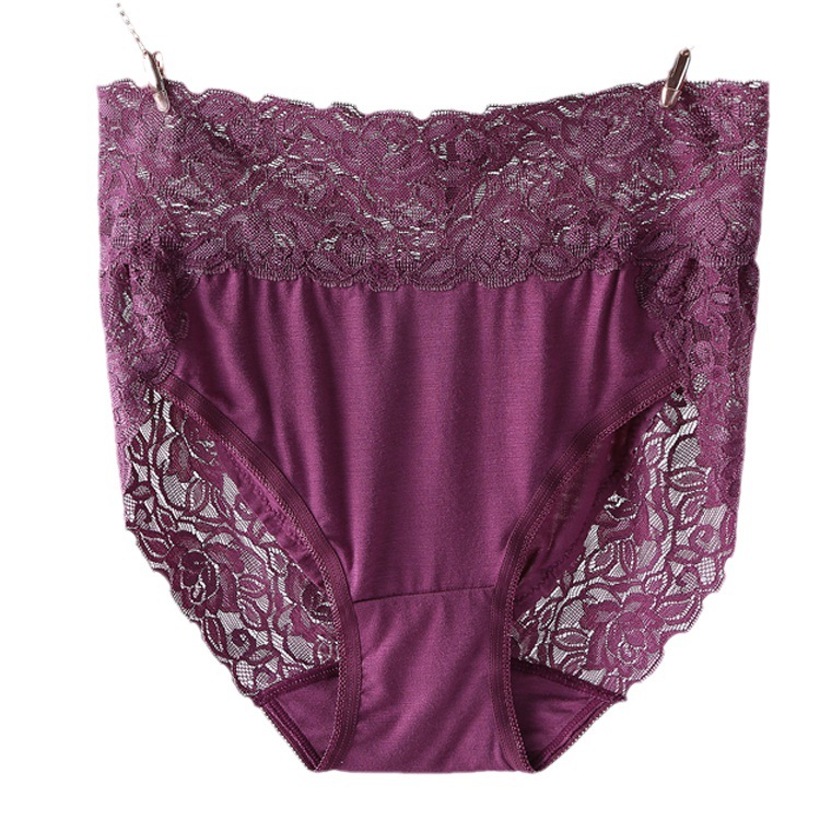 300kg fat mm200 plus size lace underwear high waist sexy extra large size briefs Amazon