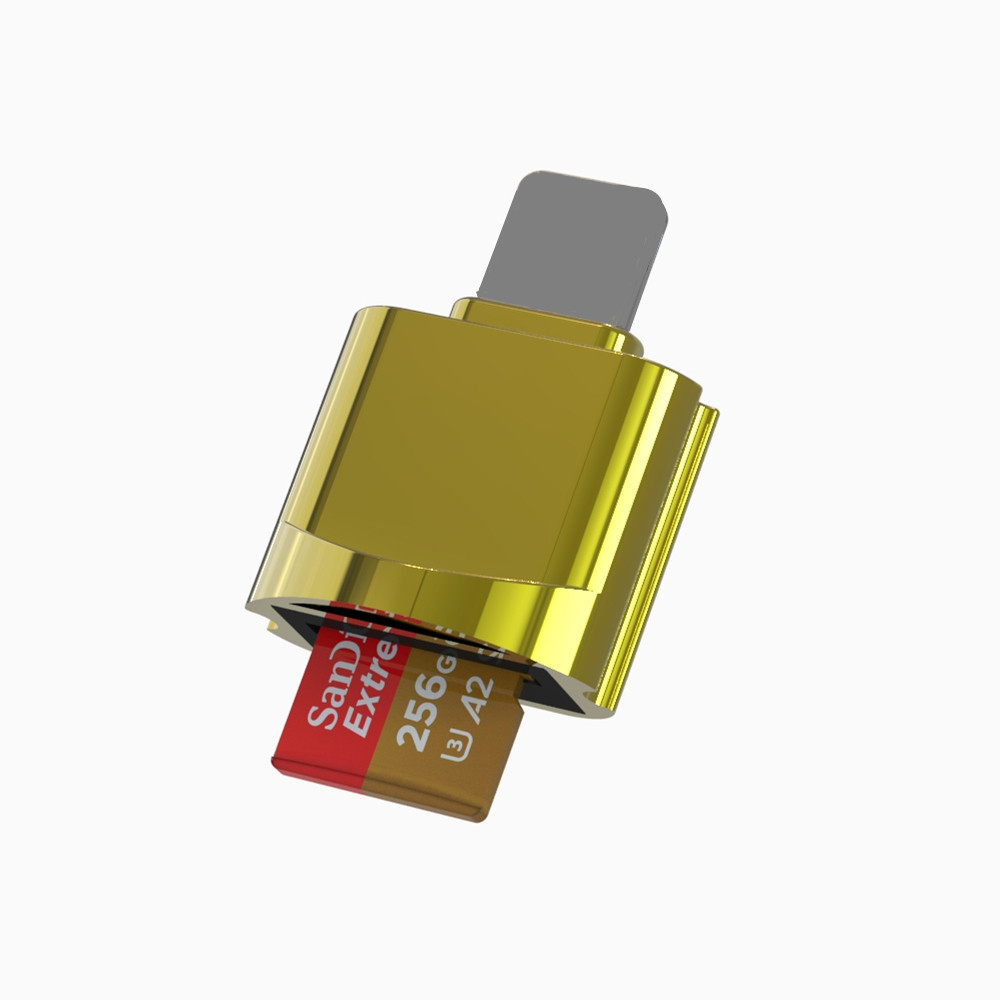 For Apple iphone card reader OTG card reader Micro SD/TF memory card storage card converter