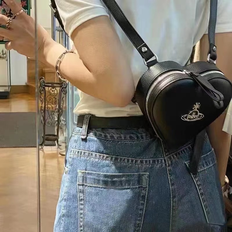 小紅書網紅同款時尚百搭愛心雙肩包桃心背包2023春夏新款女包潮