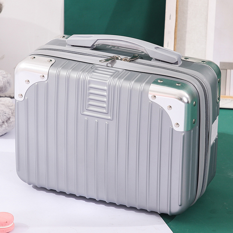 Portable box small luggage 14-inch small travel storage box cute Korean fashionable lightweight mini makeup bag