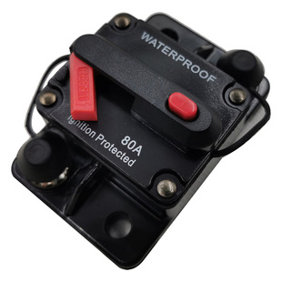 Auto yacht RV circuit breaker automatic open circuit protection recoverable open circuit switch safety seat circuit protector
