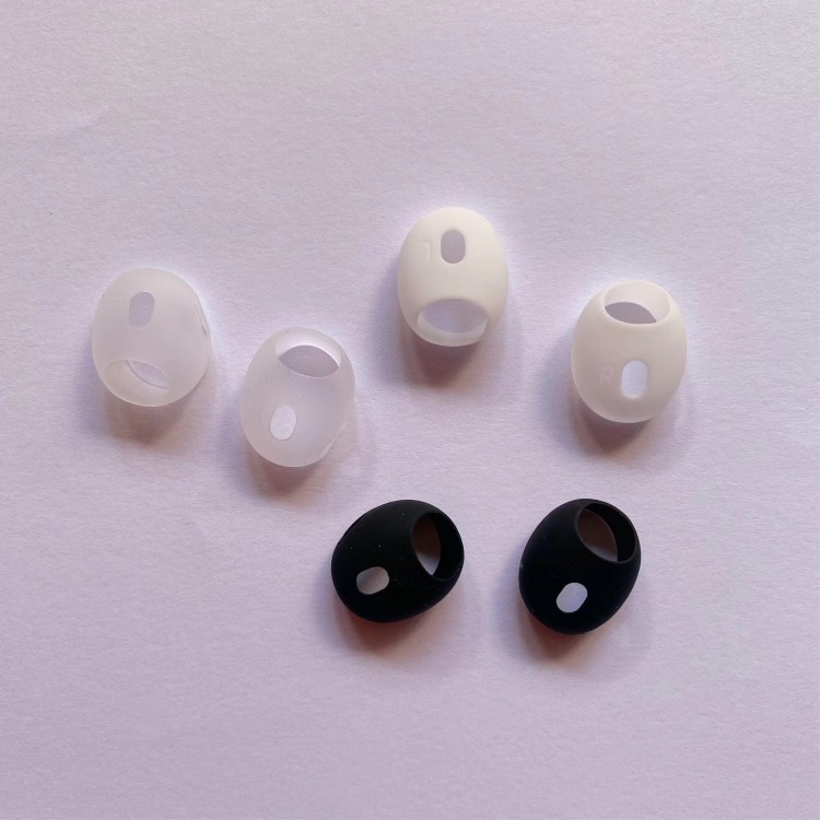 For AirpodsPro 2 in-ear solid color silicone earphone set Apple Pro2 generation Bluetooth headset silicone earmuffs