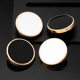 Metal Buttons High-end Tall Suit Buttons Men's and Women's Suit Shirt Coat White Black Round Decorative Buttons