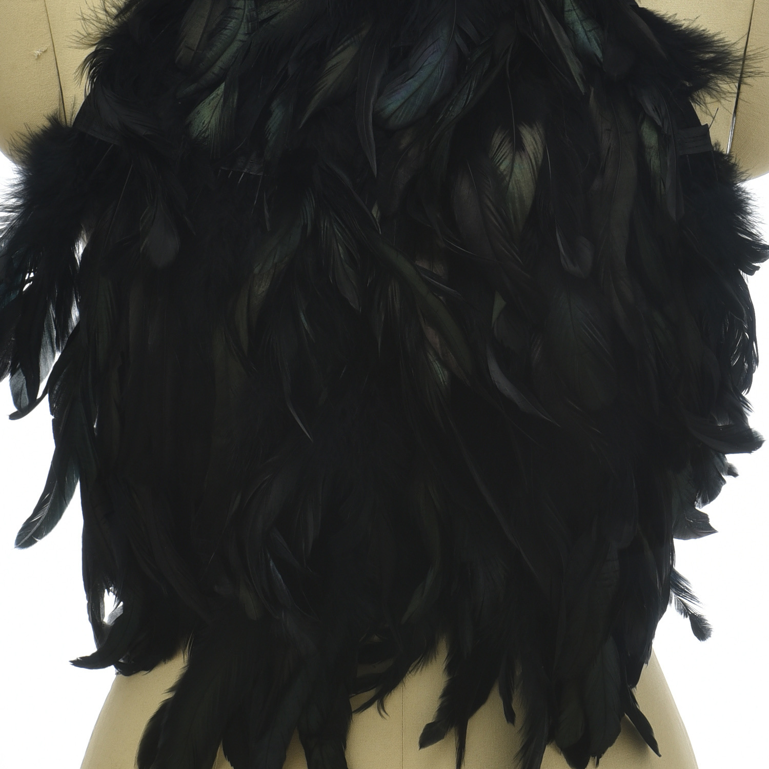 Cross-border new foreign trade supply bellyband one-piece hanging neck back fun feather harness underwear O0888