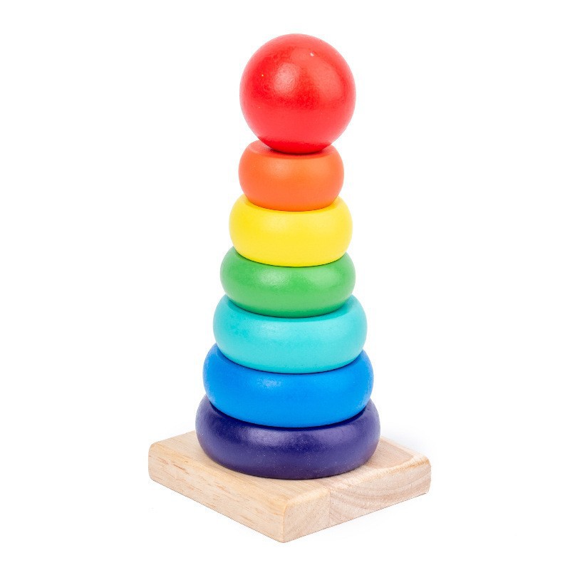 Candy Color Rainbow Tower