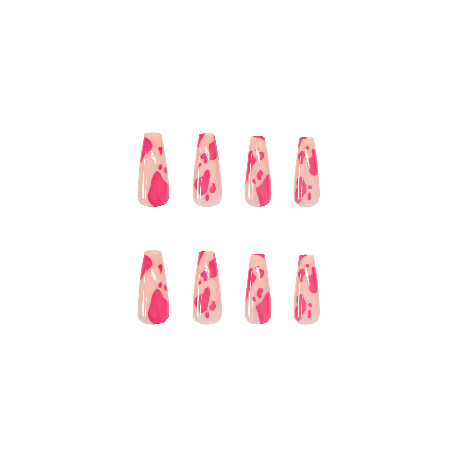 Nail nail long ballet nail European and American nail nail nail stickers press on nails 24 pieces