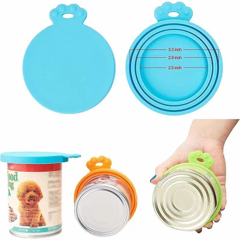 New product spot large supply of silicone pet can cover fresh cover pet supplies wholesale silicone can cover