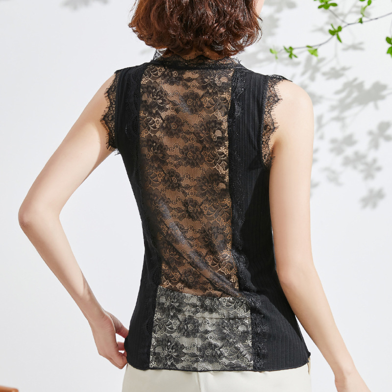 Modal Lace V-Neck Base Top Women's Camisole Vest
