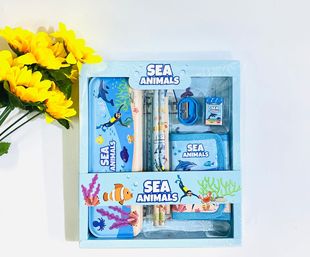 Environmental protection stationery student stationery set YOYO-8015 spot advertising promotional package gifts.