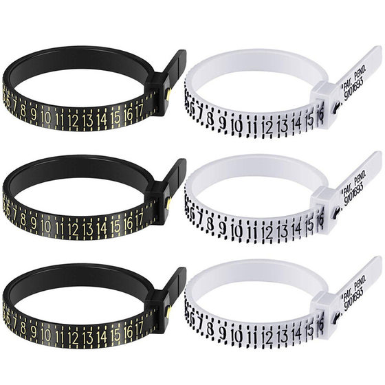 Ring Measuring Ring Measuring Band Measuring Strip Finger Standard Soft Ruler Belt Plastic Size Tool