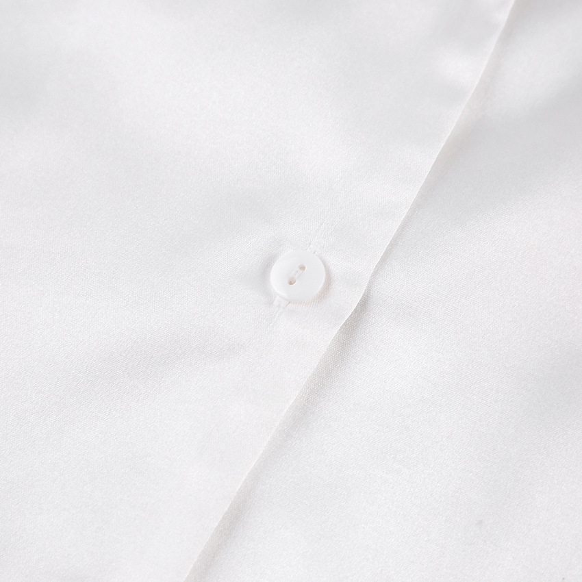 Φθινόπωρο 2024 Ευρωπαϊκές και Αμερικανικές Πιτζάμες από Μεταξωτό Πάγο Μόδα Πουκάμισο με Φτερά Στρουθοκαμήλου Παντελόνι Χαλαρά Δύο Τεμαχίων Ρούχα Σπιτιού από Φτερά για Γυναίκες_voghion.com