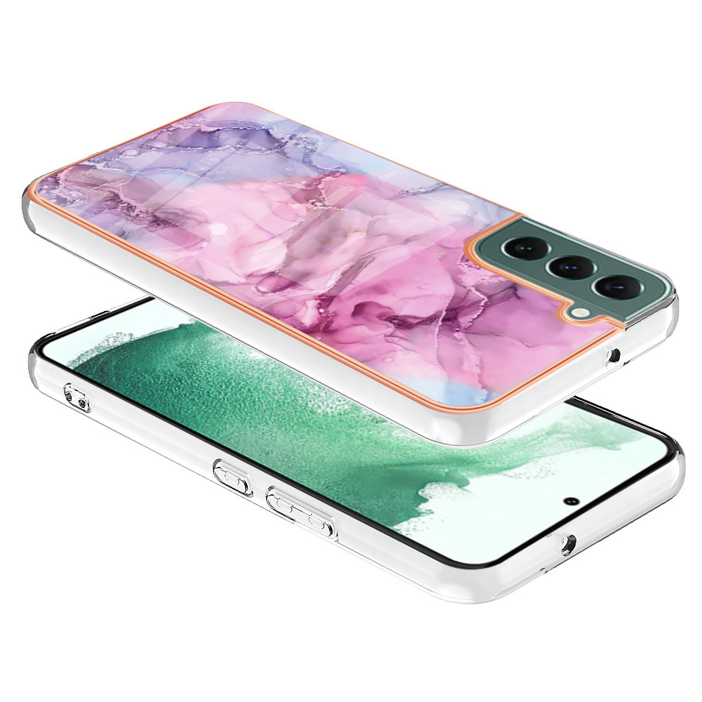 Samsung S24Ultra Phone Case Electroplated Galaxy A15 Double-Sided Film Samsung A04E Marble