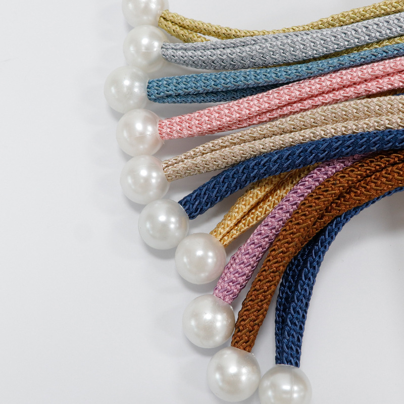 Factory wholesale running volume simple one pair of Oriental Pearl curtain buckle binding rope accessories curtain accessories curtain straps