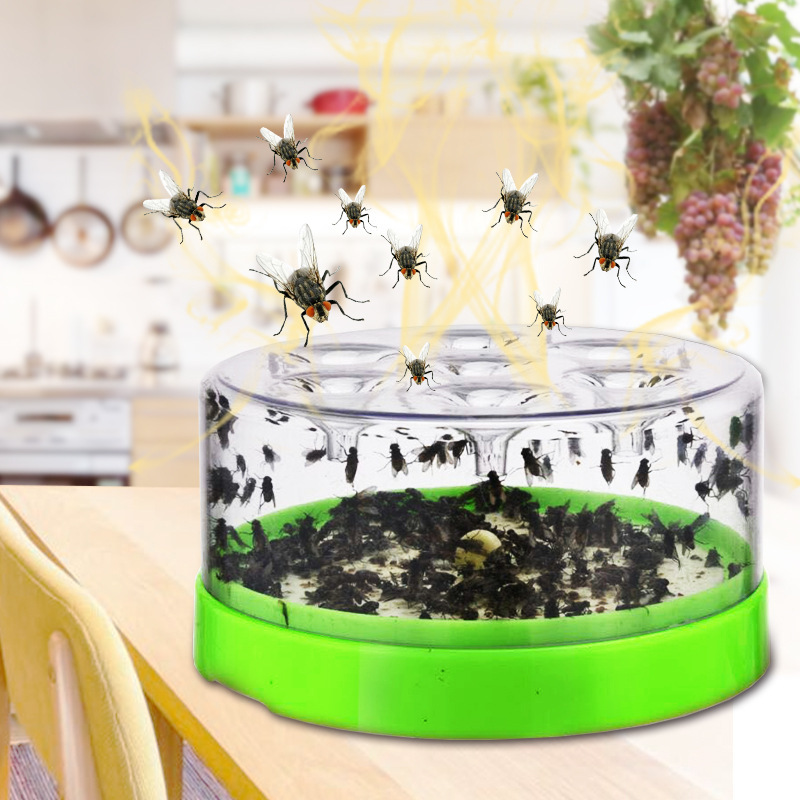 New Fly Cage Catcher Automatic Outdoor Fly Catching Bag Hotel Household Practical Solid Silent Fly Killer