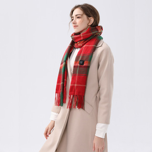 New Christmas style heating scarf smart electric heating scarf gift female cross-border Amazon heating scarf winter