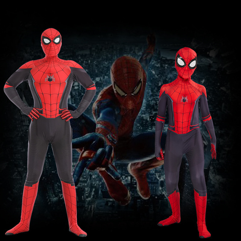 Spider-Man Tights Adult Suit Expedition Clothes Miles Children Halloween Cosplay Performance Clothes
