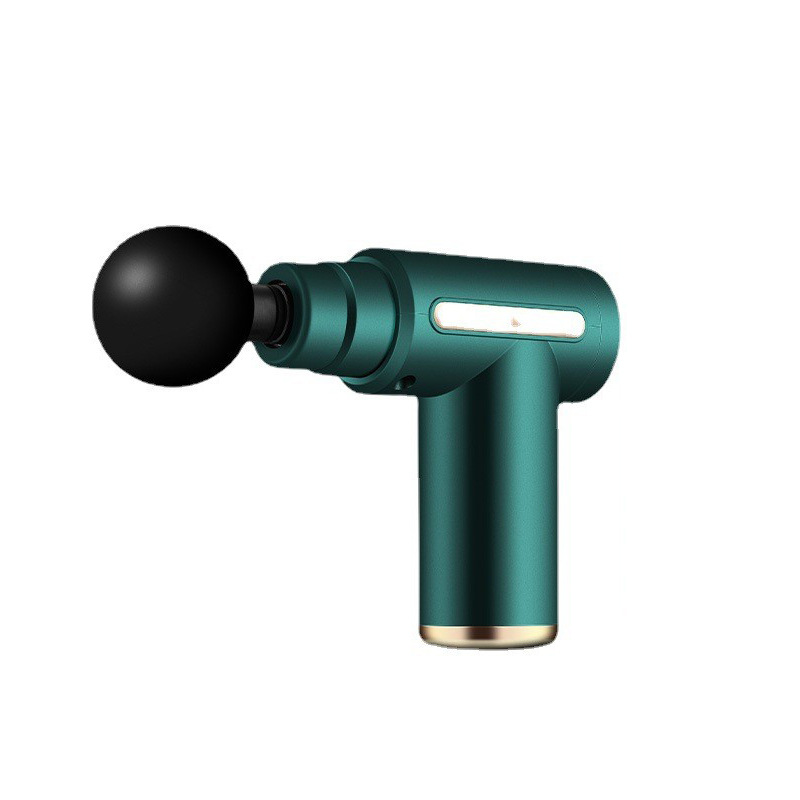 Multifunctional mini fascia gun muscle massager electric household cross-border LCD screen smart massage gun manufacturers