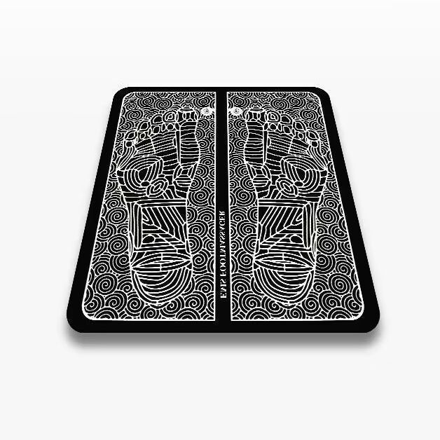 Foot Massager Pulse Massage Foot Mat Anti-Real Human Acupoint Foot Therapy Mat Tongjing Huoluo Home Massager