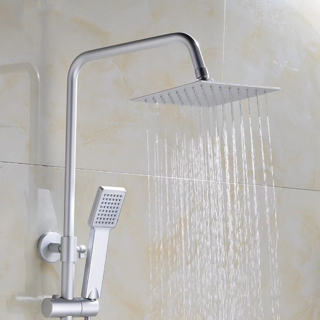 Simple Golden Space Aluminum Shower suit Cross-border Showerhead Shower Shower Shower Body