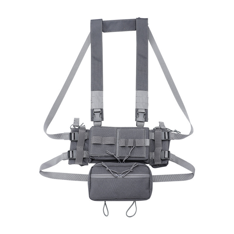 MK3 Outdoor Tactical Vest Multifunctional Sports Chest Hanging Quick-drying Waterproof Camouflage Vest Bellyband Military Fan Training Clothing